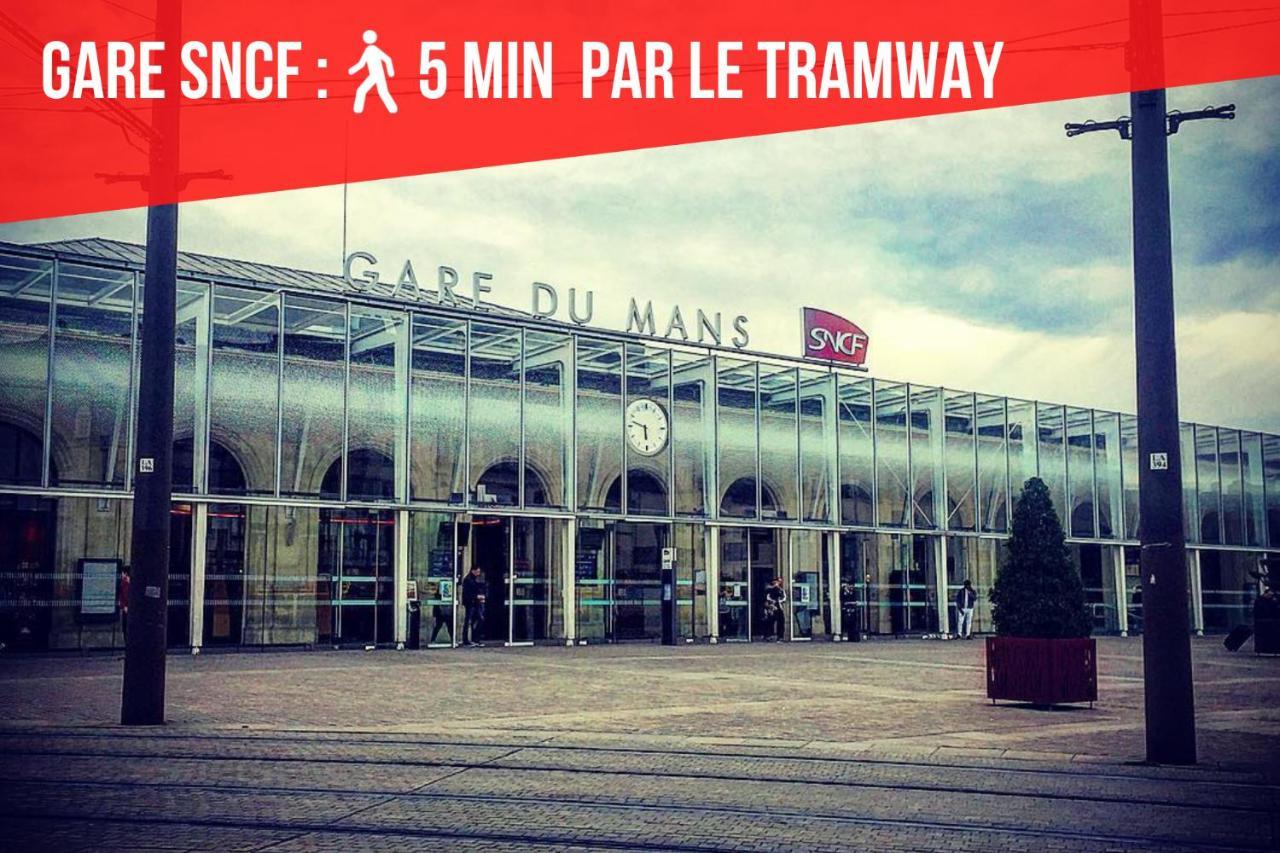 شقة Tramway 9 Jaures Cosy Proche Gare لو مان المظهر الخارجي الصورة